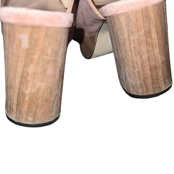 Sacha London Pink Suede Platform Size 6 - Picture 5 of 5